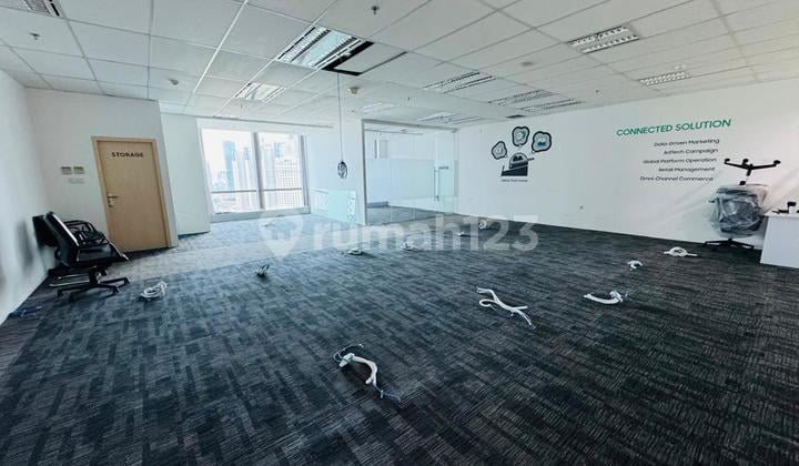 Disewakan office space di TCC Batavia one, Jakarta Pusat, Sz 120sqm, high floor