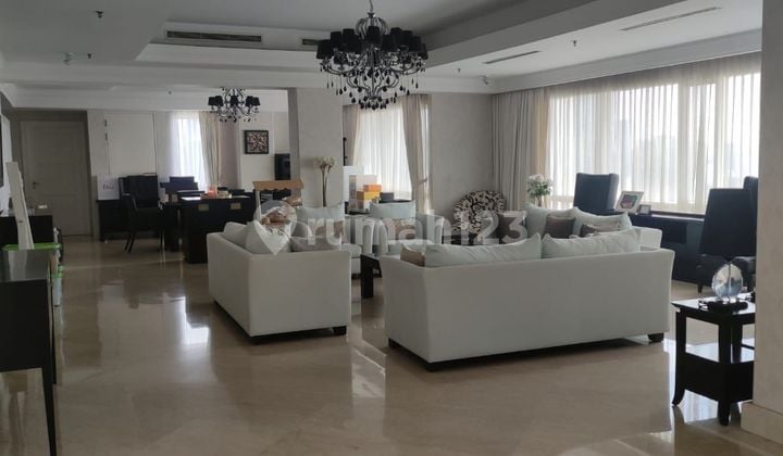 Dijual Apartemen SCBD Suites, Kebayoran Baru, Jakarta Selatan, Newly Renovated, High floor, 3BR, city view