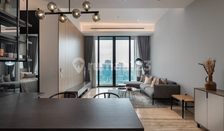 Available! Disewakan La Vie All Suites Apartment - 2 Bedroom Luas 101 Sqm High Floor Full Furnished View City Ready To Move In!!