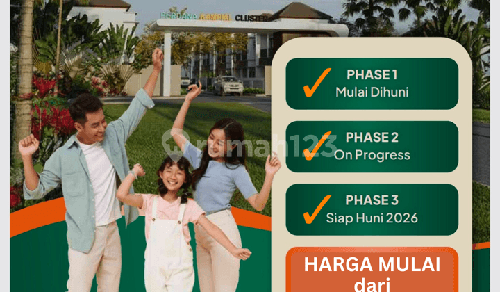 Rumah Cluster Ter Murah di Kawasan Wisata Nusa Dua Bali