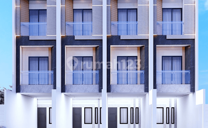 Dijual Rumah Baru 3 Lantai di Tanjung Duren, Jakarta Barat