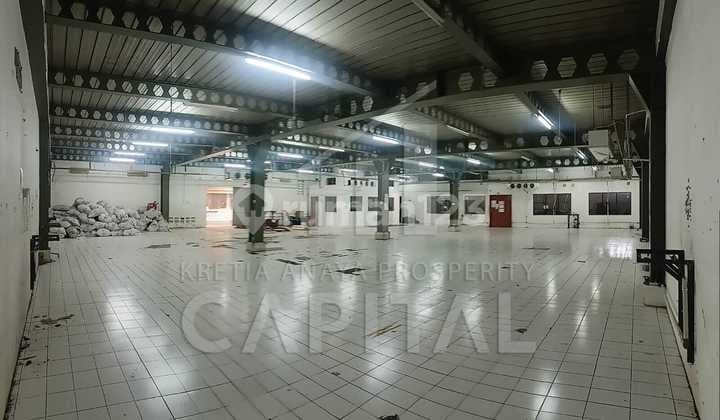 Gudang Produksi Luas Ex Pabrik Dekat Pintu Tol Kopo