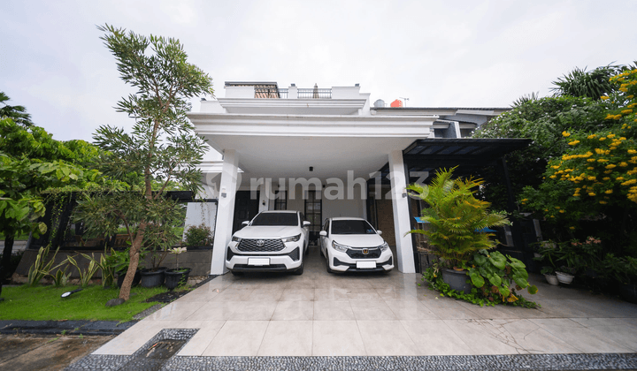 Dijual Rumah Mewah Hook Ada Rooftop Di Lantai 3 Di Cluster Harapan Indah Bekasi