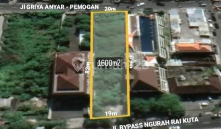Tanah Komersial Premium Di Sunset Road Utama Bypass Simpang Siur Mall Bali Galeria Termurah Di Kelasnya