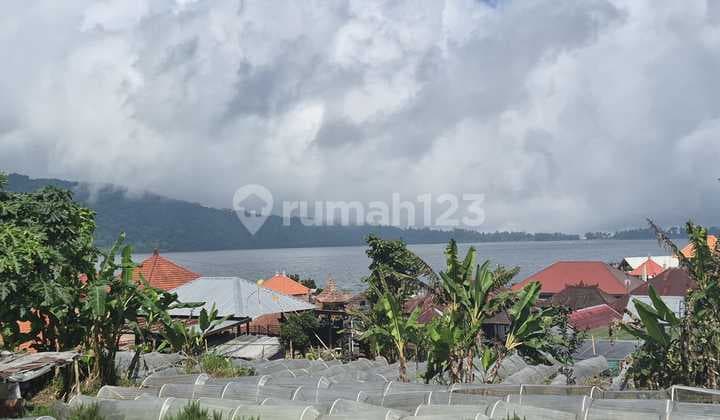 Lake view land in Bedugul, suitable for a villa