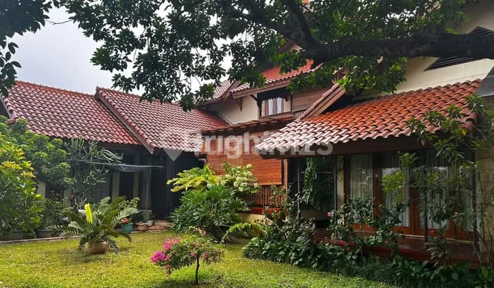 Beautiful House With Wooden Touch Feels Like A Villa In South Jakarta