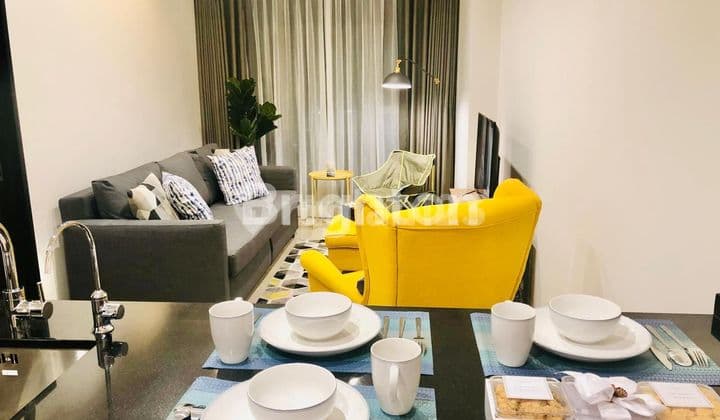 APARTEMENT FULL FURNISHED CANTIK 1 Bed room Branz BSD, mewah dilingkungan premium, fasilitas komplit , fully furnished tinggal masuk bawa koper