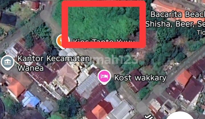 Disewakan Tanah 5000m2 Dan 10.000m2 Samping Kantor Gubernur