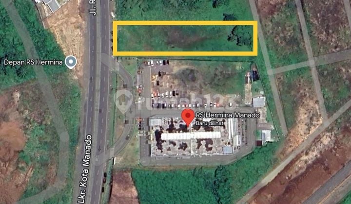 Rent Tanah 1600 M² 2000m2 ,1000m Samping Rs Hermina Ring Road 2