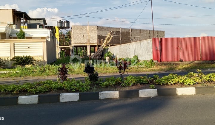 Tanah 325m2 Pinggir Jl Sukarno Dekat Rs Sentra Medika