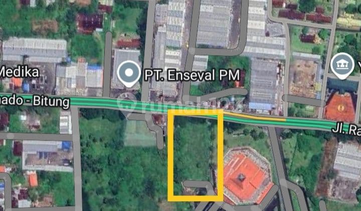 Tanah 4000m2 Di Depan Pergudangan Antropolis Maumbi