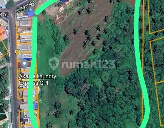 Tanah 3 H Di Griya Paniki Indah Cocok Buat Investasi Dan Kantor