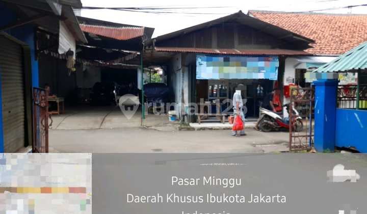 0409.13E Jual Rumah Lelang Jakarta Selatan di Pasar Minggu di Gang Haji Saleh