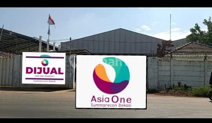 Very Spacious Warehouse on the Side of the Main Road, North Bekasi.