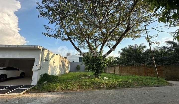 Dijual kavling HOOK luas 260 m2 dalam Cluster Elit Orchard Park Palembang