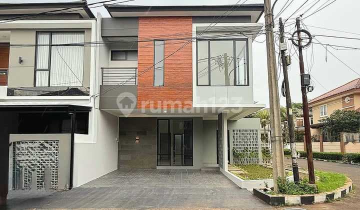 Rumah Baru 2 Lantai Taman Luas di Sektor 9-Bintaro
