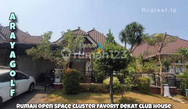 Rumah Open Space Siap Huni Di Araya Golf Malang