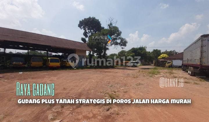 Tanah Strategis Jual Murah Di Poros Jalan Raya Gadang Malang