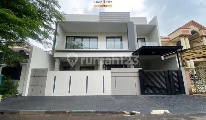 Rumah Bagus Minimalis Modern 2 Lantai Siap Huni Di Bsd