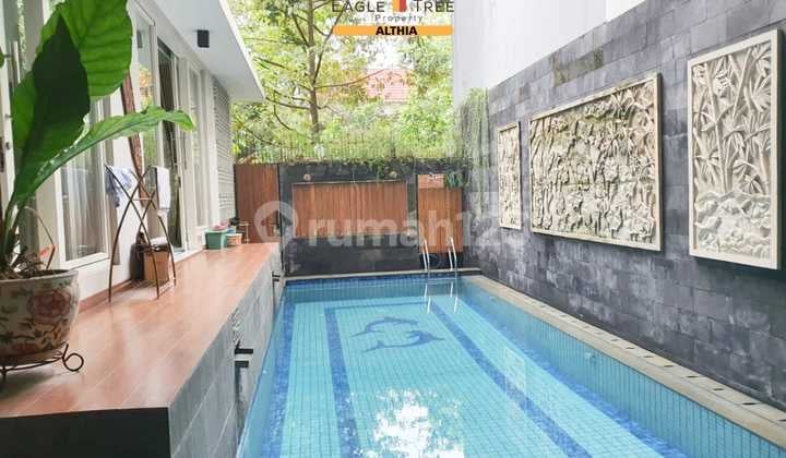 For Sale Quick Cheap 2-Story House with Swimming Pool in BSD