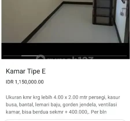 Kost Apik Nyaman Khusus Putri Kramat Lontar