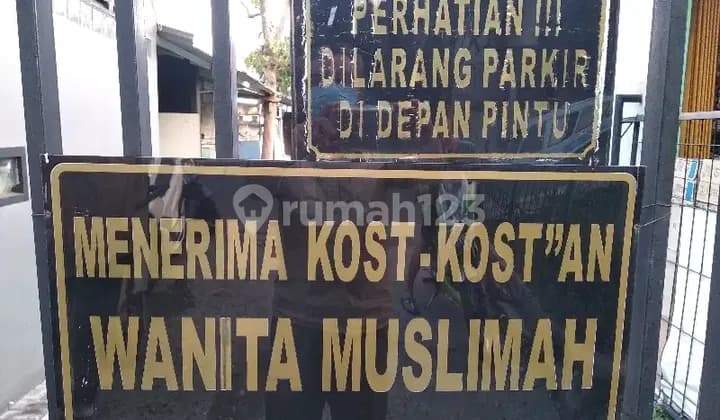 kos murah depan pgc cililitan Jakarta timur khusus muslimah