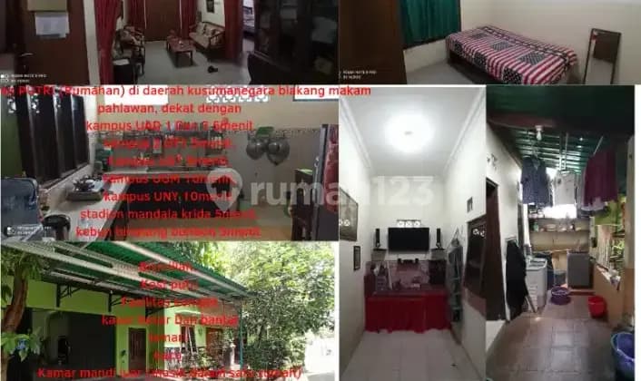 Kos rumah sendiri