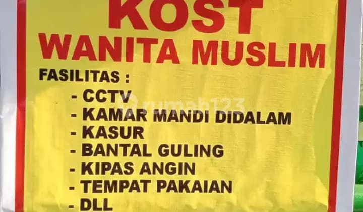 KOS KHUSUS WANITA MUSLIM