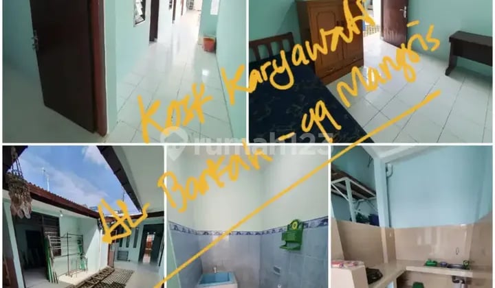 Kost KARYAWATI bersih nyaman KOKAS HARIS TEBET