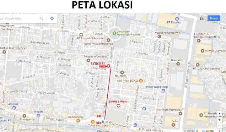 Cheap Boarding House in Rewwin Waru Sidoarjo