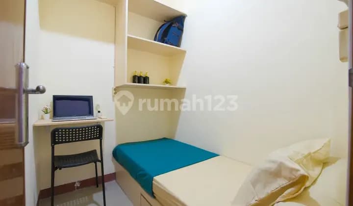 Kost Abdi Capsule Jelambar Residence Furnish Dekat Halte Jembatan Besi