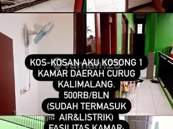 Kosan murah 550rb/bulan bebas