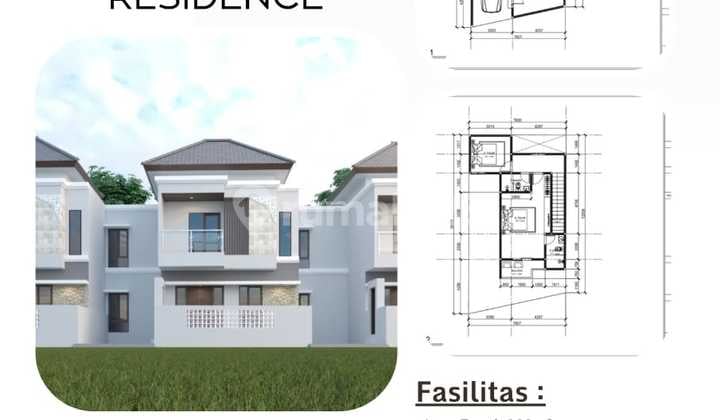 Dijual Rumah Baru Modern 3 Kamar di Jimbaran