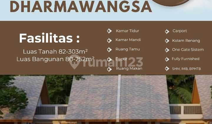 Dijual Villa Baru Private Pool One Gate Di Jimbaran