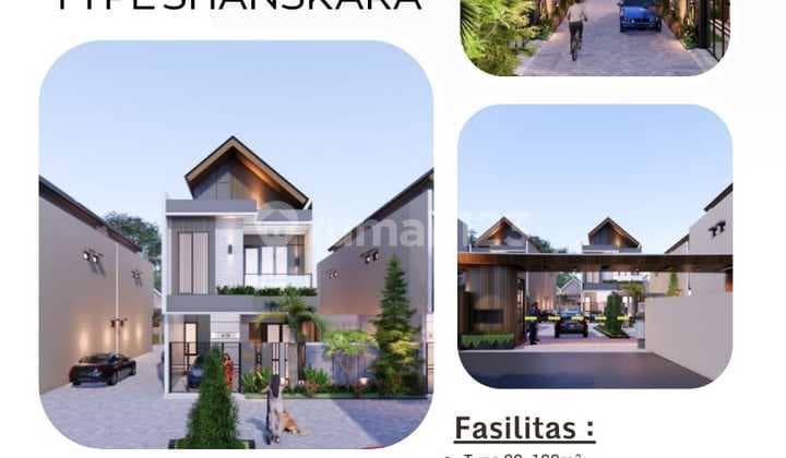 For Sale New 2-Story One Gate House in Nusa Dua