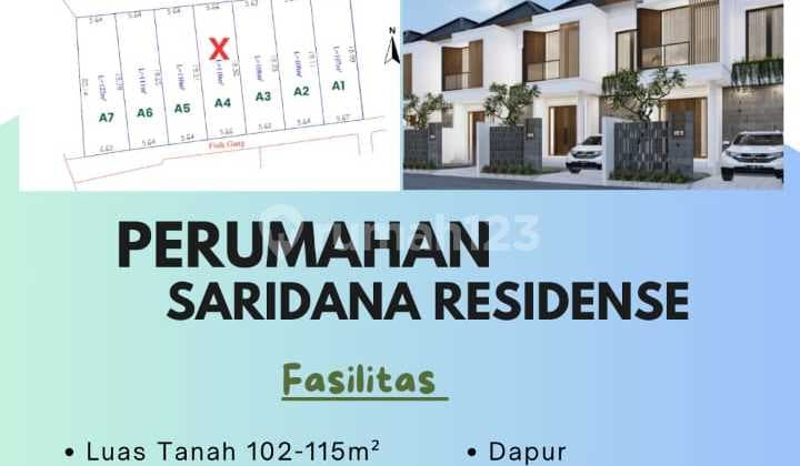 Dijual Rumah Baru 3 Kamar Dekat Jalan Utama Cargo