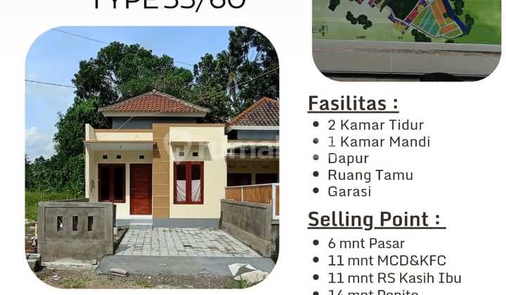 Dijual Rumah Baru 300jutaan Dekat Pusat Kota Tabanan