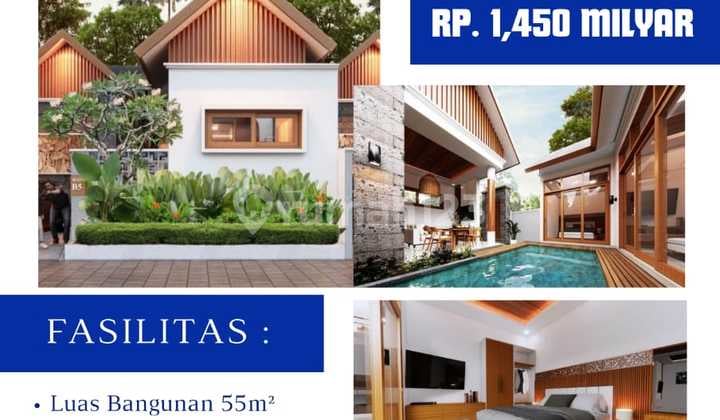 For Sale New Villa Private Pool Near Pandawa Beach