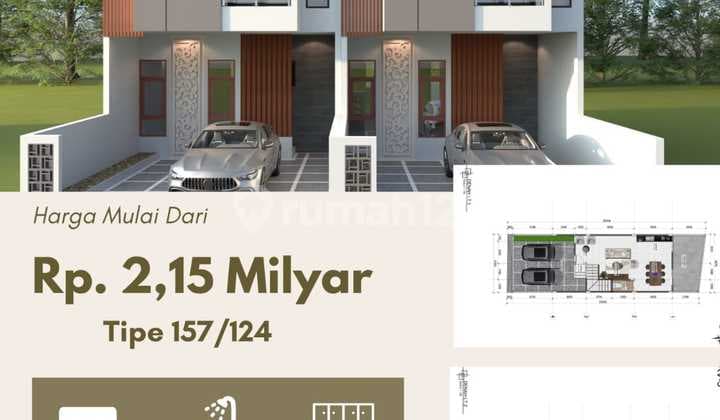 Dijual Rumah Baru Dalam Komplek Perumahan Di Panjer