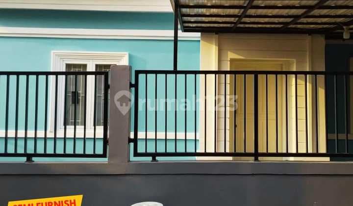 Disewakan Rumah Nyaman di Gading Serpong - Porto 3, Sektor 6, Semi Furnished Siap Huni