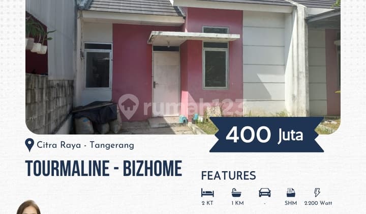 Rumah Murah Siap Huni di Citra Raya Tangerang - Tourmaline Bizhome