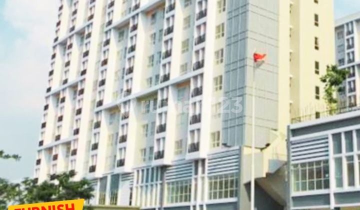 Dijual Apartemen Full Furnish - Scientia Residence, Gading Serpong , Siap Huni Tinggal Bawa Koper,Dekat Kampus, Mall, Perkantoran & Akses Utama Gading Serpong. Potensi Sewa Tinggi - Siap Jadi Passive Income!
