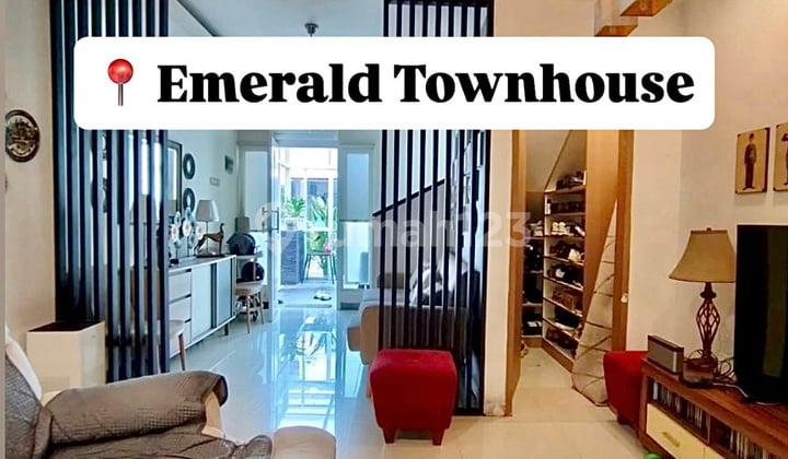 Dijual Rumah Emerald Townhouse Bintaro Jaya Siap Huni