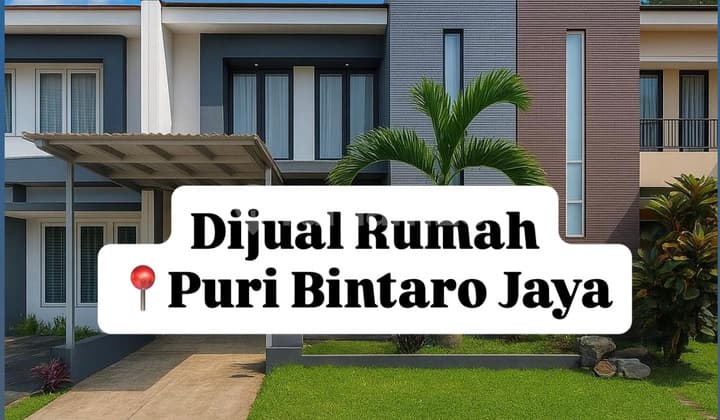 For Sale Ready-to-Move-In House Puri Bintaro Jaya
