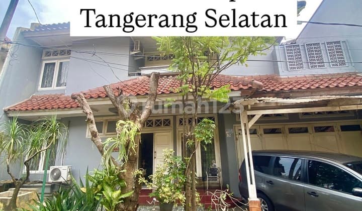 Dijual Rumah Rempoa Bintaro Bebas Banjir Bagus SHM di Ciputat Timur