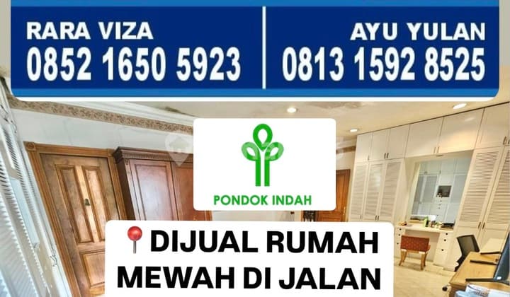 Dijual Rumah Mewah Pondok Indah Di Jalan Gedung Hijau Rumah SHM Bagus di Pondok Indah