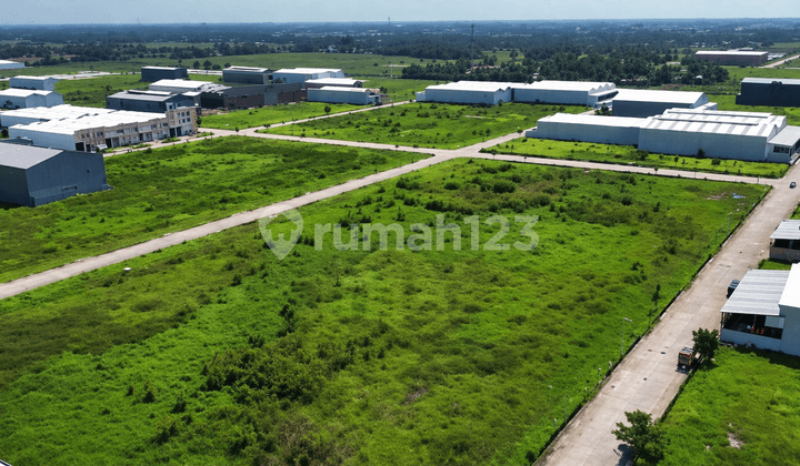Kavling 10 Unit Berderet Laksana Bisnis Park 15X62 930M2 Siap Bangun bisa Satuan