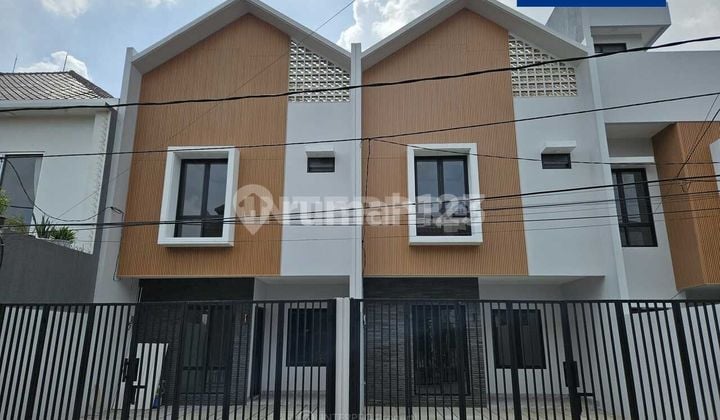 Rumah Baru Brand New Modern Minimalis Dijual Kavling Dki Meruya