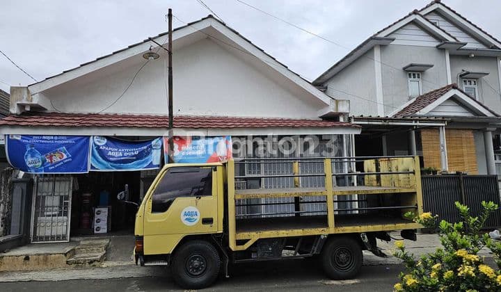 Dijual Rumah 1 1/2 Lantai Sekaligus Toko Di Perumahan Taman Cimanggu Kota Bogor