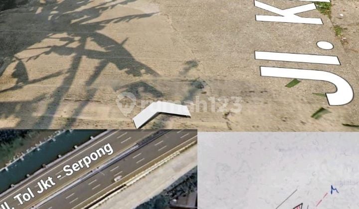 Tanah Komersil Di Ciputat 3 Menit Ke Stasiun Sudimara